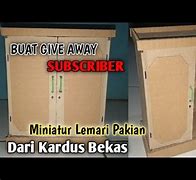 Lemari Baju Dari Kardus